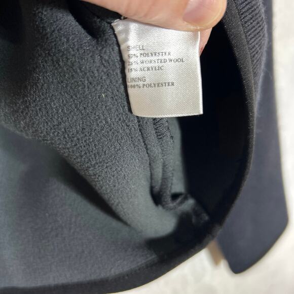 A+ by SAI Sweater Medium Black Hunting Padded Shoulders Elbows Ribbed Commando - Picture 12 of 14